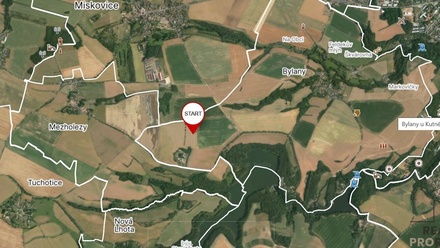 Prodej pole 10 902 m², Miskovice - Bylany u Kutné Hory