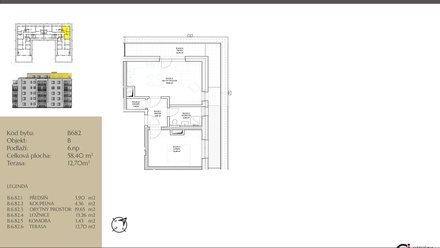 Prodej bytu 2+kk 58 m², Rychnov nad Kněžnou