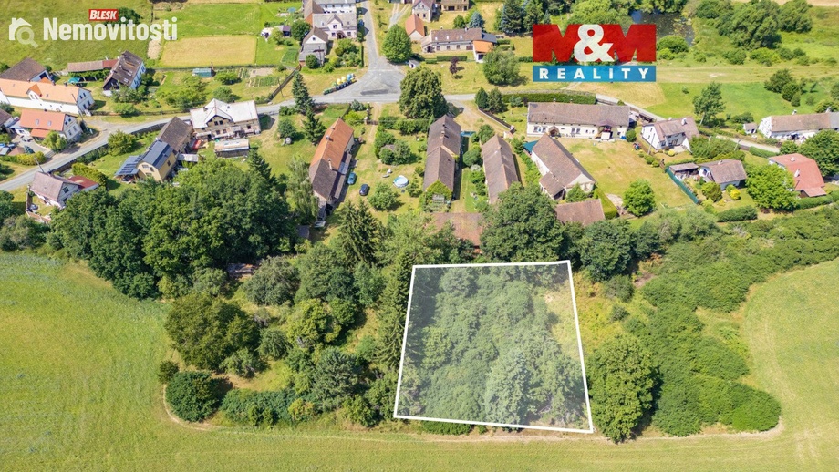 Prodej zahrady 1 487 m², Erpužice