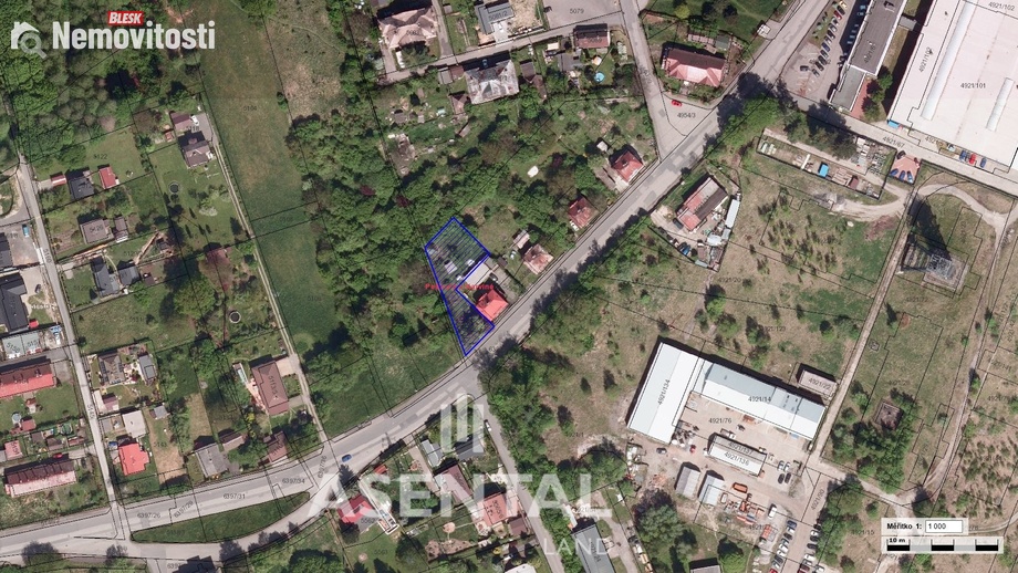 Prodej stavebního pozemku 874 m², Petřvald