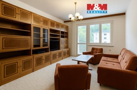 Pronájem bytu 2+1 53 m², Vsetín