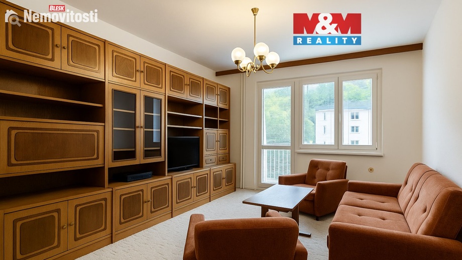 Pronájem bytu 2+1 53 m², Vsetín