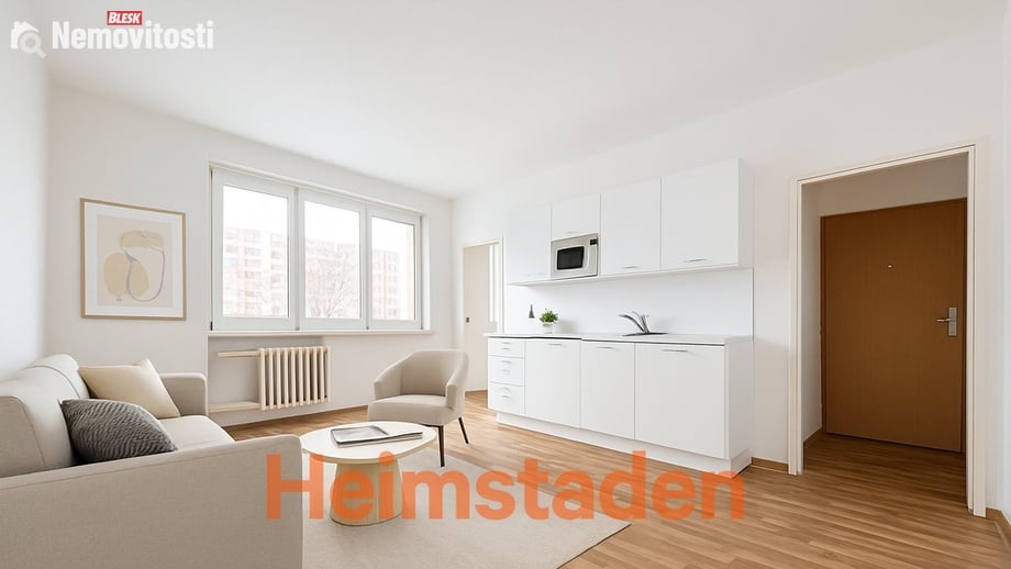 Pronájem bytu 1+kk 19 m², Ostrava-Poruba - Ostrava - Poruba