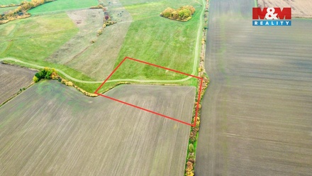 Prodej pole 9 215 m², Dolní Roveň