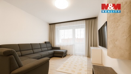 Pronájem bytu 3+1 72 m², Klášterec nad Ohří
