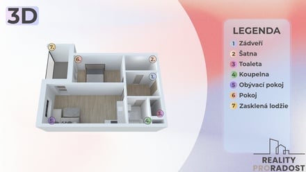 Prodej bytu 2+kk 50 m², Olomouc