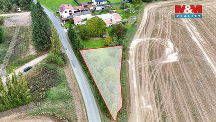 Prodej stavebního pozemku 1 030 m², Štichov