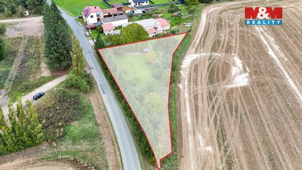 Prodej stavebního pozemku 2 058 m², Štichov
