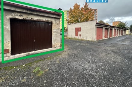 Prodej garáže 22 m², Chomutov