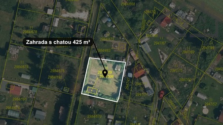 Prodej zahrady 425 m², Tachov