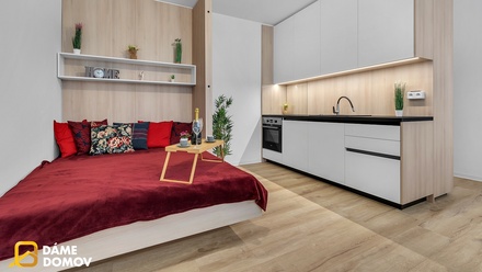 Pronájem bytu 1+kk 28 m², Zlín