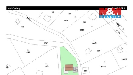 Prodej stavebního pozemku 1 050 m², Plasy