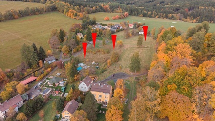 Prodej stavebního pozemku 1 091 m², Podhradí