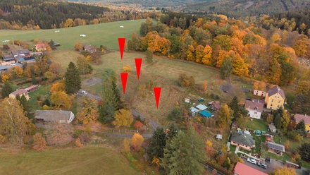 Prodej stavebního pozemku 3 387 m², Podhradí