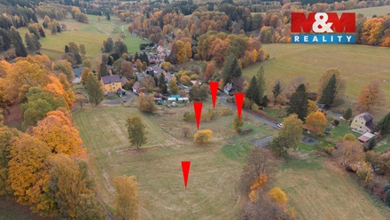 Prodej stavebního pozemku 3 387 m², Podhradí