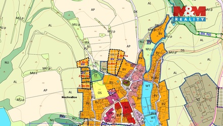 Prodej komerčního pozemku 368 m², Nechvalice