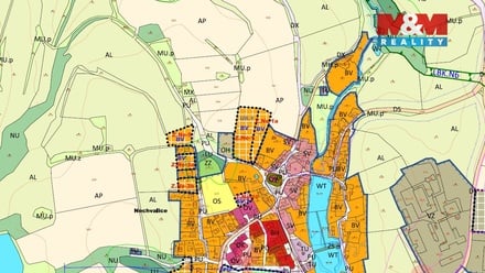 Prodej komerčního pozemku 1 782 m², Nechvalice