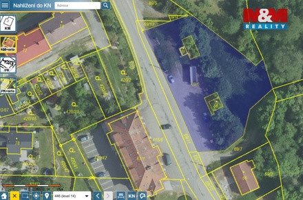 Prodej komerčního pozemku 1 782 m², Nechvalice