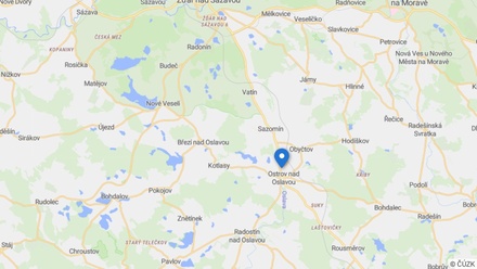 Prodej stavebního pozemku 750 m², Ostrov nad Oslavou