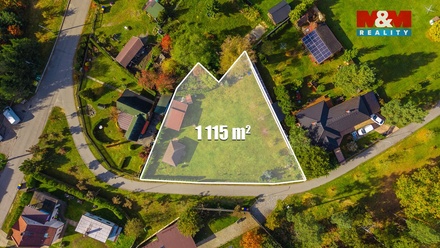 Prodej stavebního pozemku 1 115 m², Ralsko