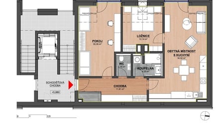 Prodej bytu 3+kk 86 m², Modřice