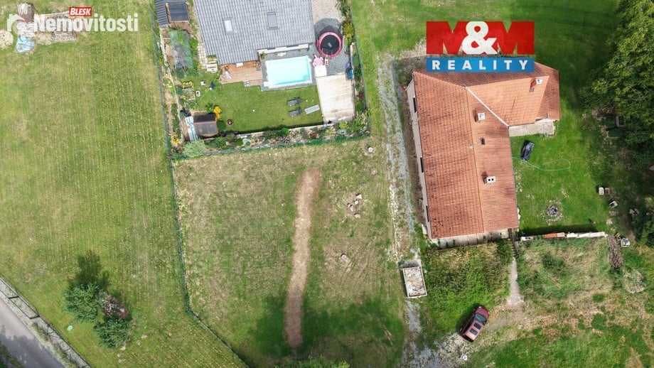 Prodej stavebního pozemku 586 m², Bystřice