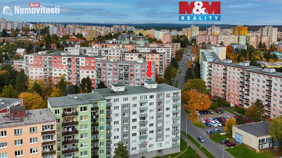 Pronájem bytu 1+1 36 m², Plzeň 1