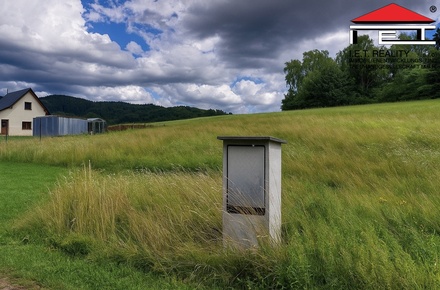 Prodej stavebního pozemku 1 000 m², Kaplice - Blansko