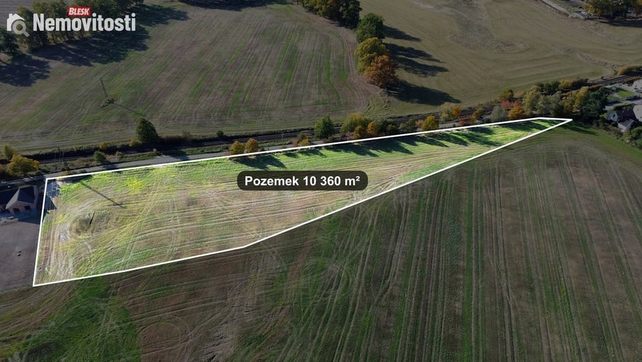 Prodej stavebního pozemku 10 360 m², Bor
