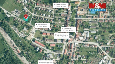 Prodej stavebního pozemku 2 428 m², Horní Planá