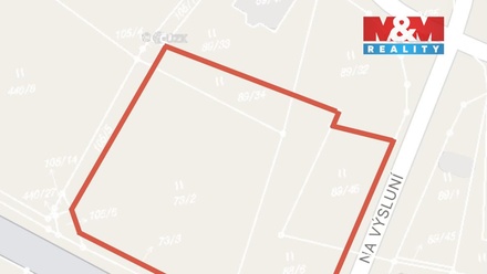 Prodej stavebního pozemku 2 428 m², Horní Planá