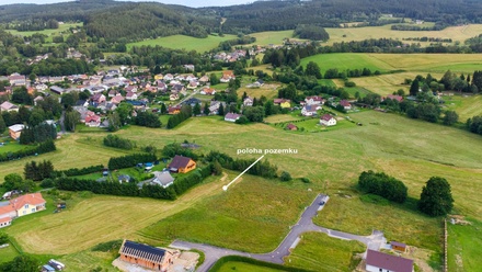 Prodej stavebního pozemku 1 563 m², Zdíkov