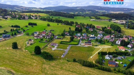 Prodej stavebního pozemku 1 563 m², Zdíkov