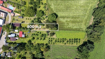 Prodej stavebního pozemku 800 m², Bystročice