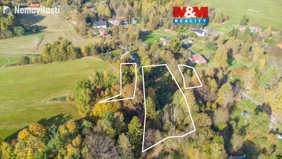 Prodej stavebního pozemku 3 659 m², Jiříkov