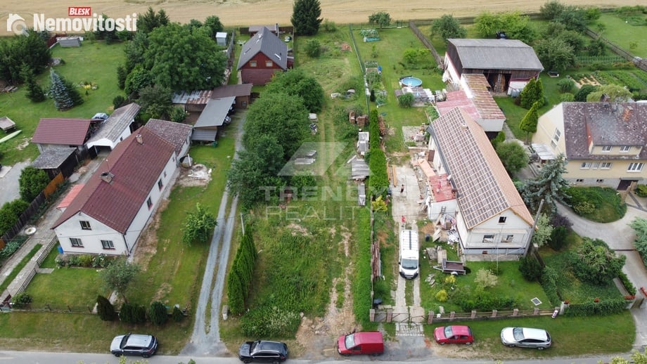 Prodej stavebního pozemku 1 262 m², Nadryby
