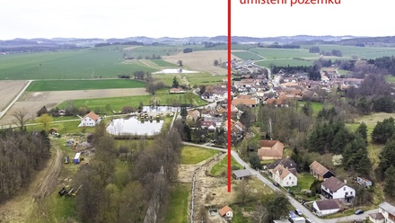 Prodej stavebního pozemku 907 m², Hajany u Blatné