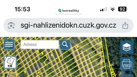 Prodej specifického pozemku 8 393 m², Nechvalín