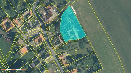 Prodej stavebního pozemku 696 m², Vražné