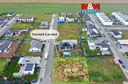 Prodej stavebního pozemku 954 m², Mohelnice