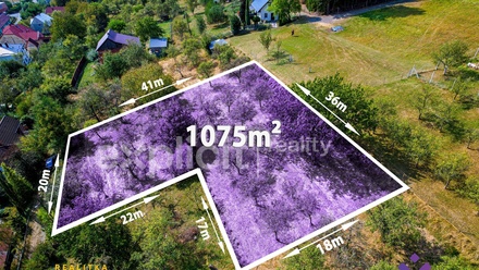 Prodej stavebního pozemku 1 075 m², Fryšták - Vítová