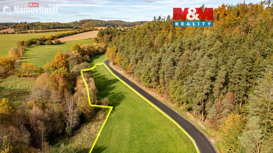 Prodej stavebního pozemku 3 666 m², Mirotice