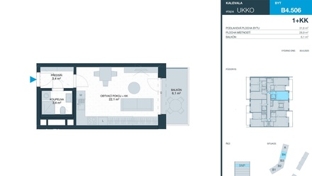 Prodej bytu 1+kk 29 m², Brno