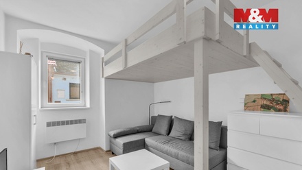 Prodej bytu 1+kk 33 m², Miletín