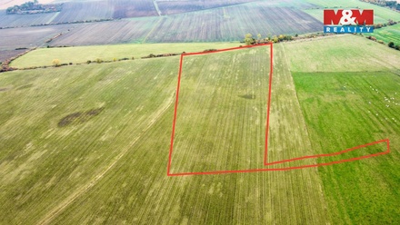 Prodej pole 34 382 m², Dolní Roveň