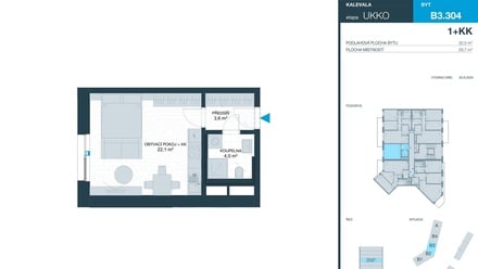 Prodej bytu 1+kk 30 m², Brno