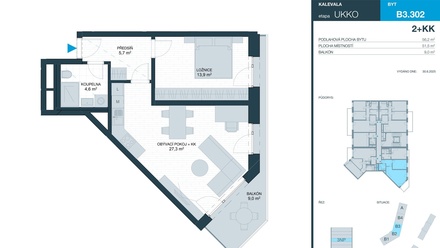 Prodej bytu 2+kk 52 m², Brno