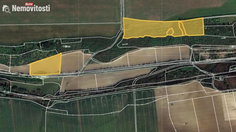 Prodej louky 39 037 m², Koleč