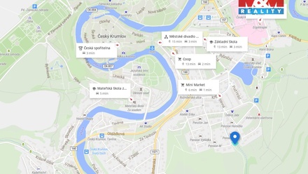 Prodej stavebního pozemku 823 m², Český Krumlov