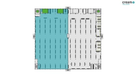 Pronájem skladu 2 500 m², Zlín